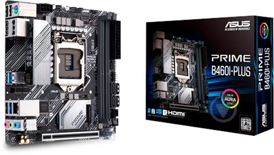 Материнская плата Asus PRIME B460I-PLUS (Socket 1200, Intel B460, mini ITX) - фото 5