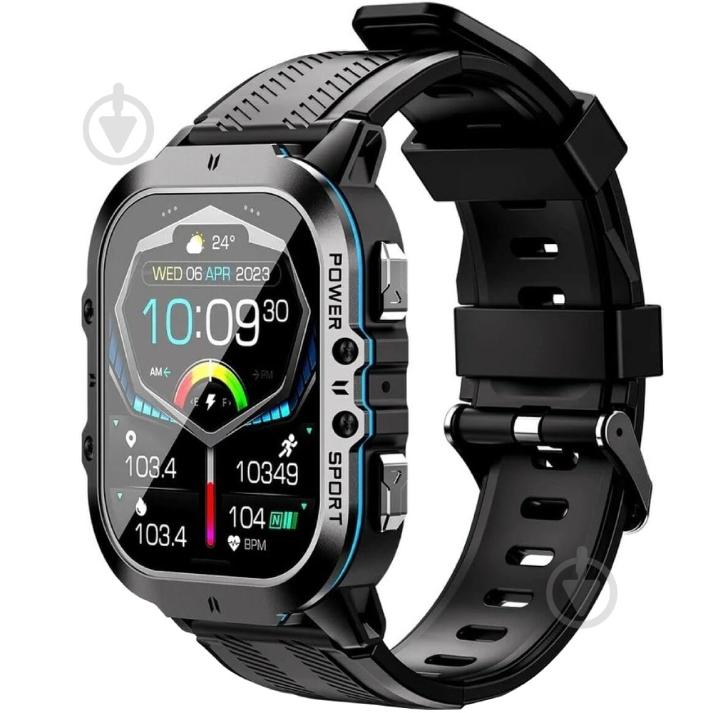 Смарт-часы Oukitel BT20 black (6931940742160) - фото 3