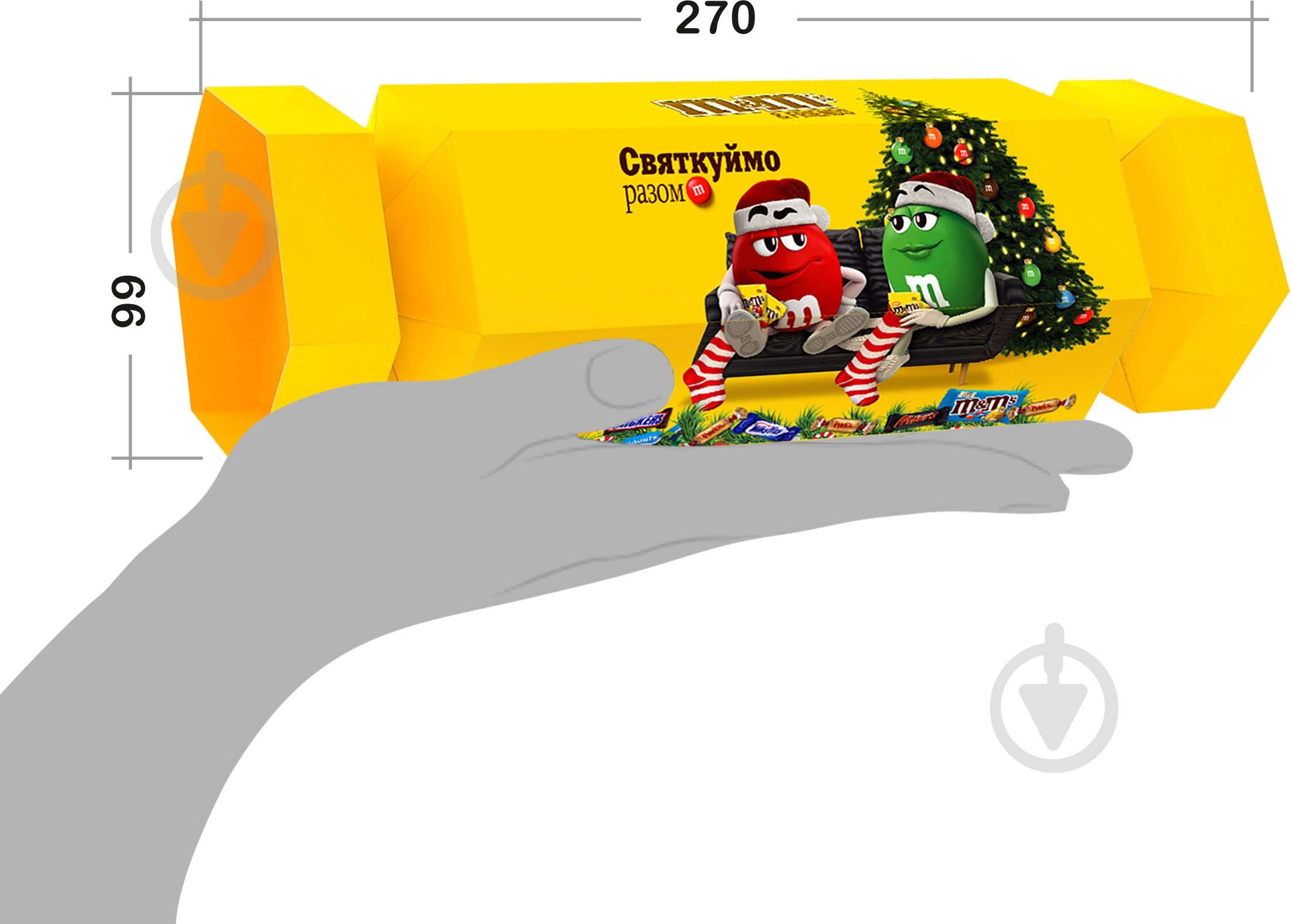 Набір подарунковий M&M's Цукерка Friends 227 г - фото 3