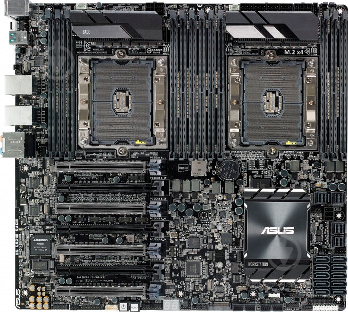 Материнская плата Asus WS C621E SAGE BMC (Socket 3647, , EEB) - фото 4