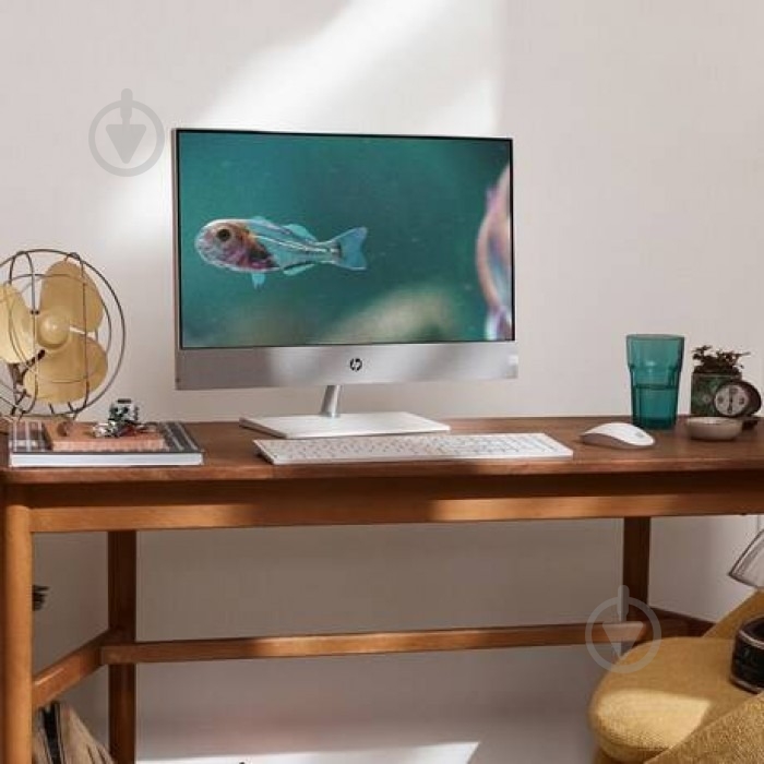 Моноблок HP Pavilion 27" (9D3Q9EA) white - фото 6