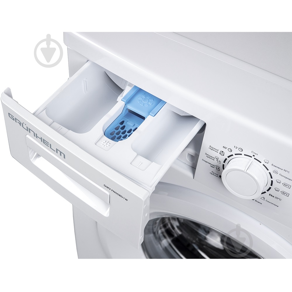 Стиральная машина Grunhelm GWV-FN508D1W - фото 3 Стиральная машина Grunhelm GWV-FN508D1W - фото 3