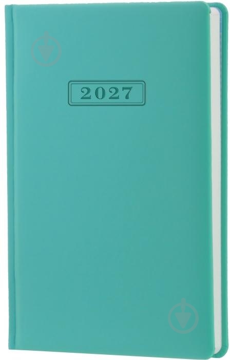 Дневник датированный VIENNA Optima A5 2027 мятный - фото 1