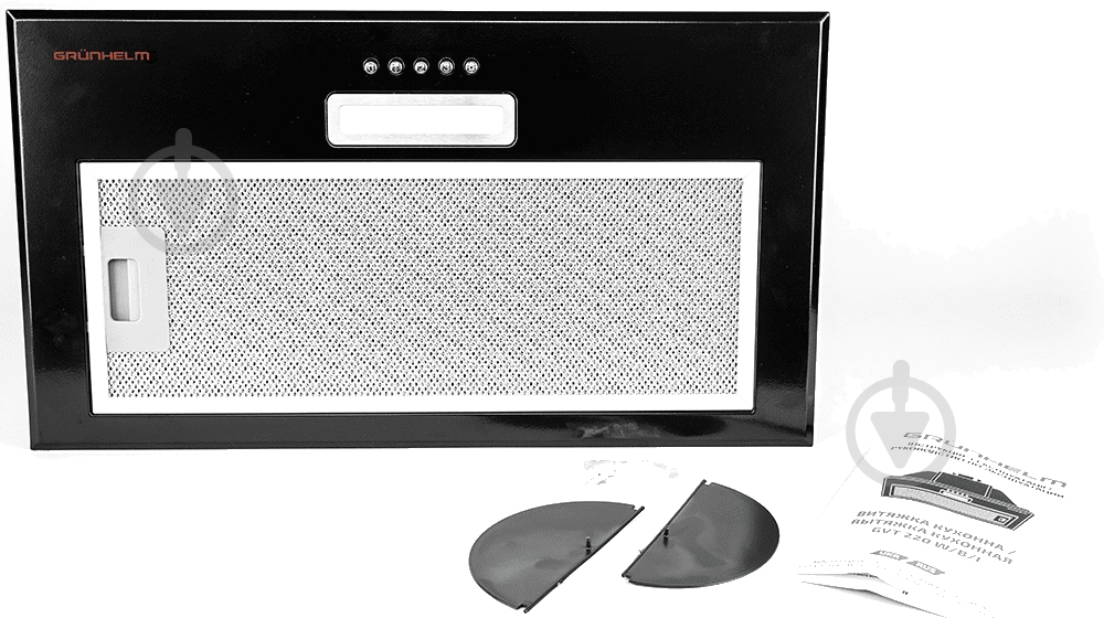 Вытяжка Grunhelm GVC 620 B черная - фото 4
