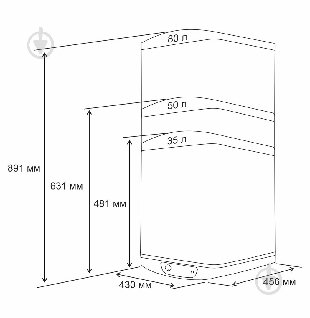 Бойлер Eleyus WHQ 50 M - фото 14