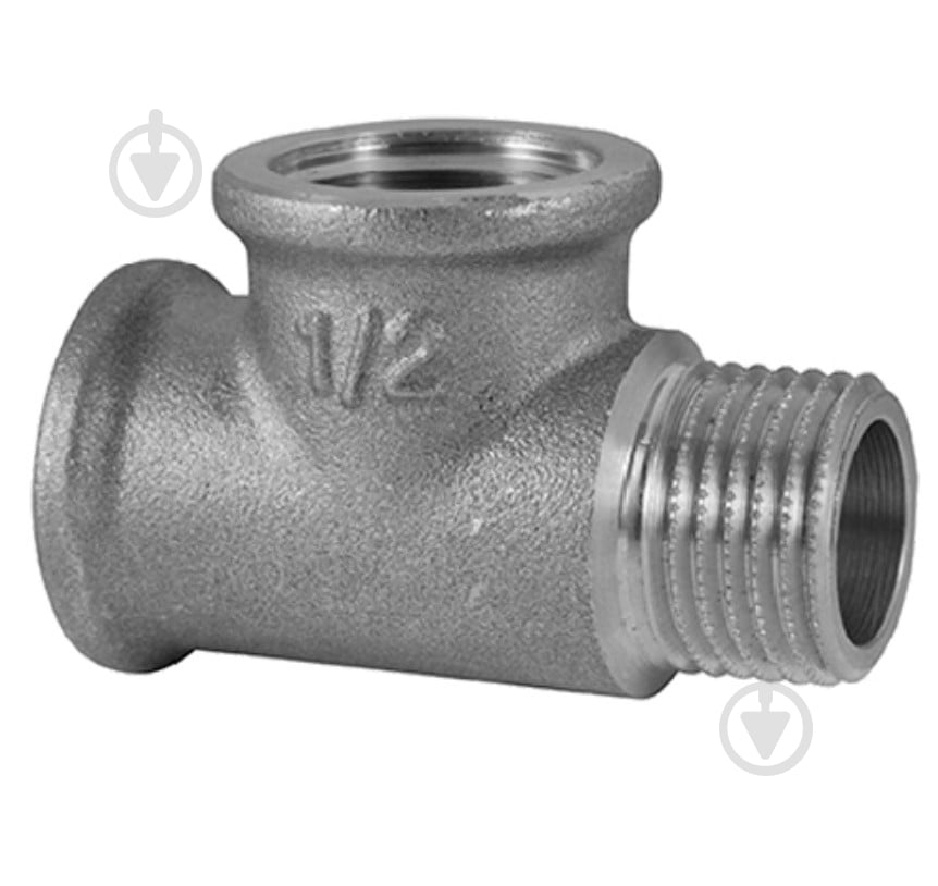 Трійник Hi-Therm 1/2 ВВЗ (нікель) - фото 1