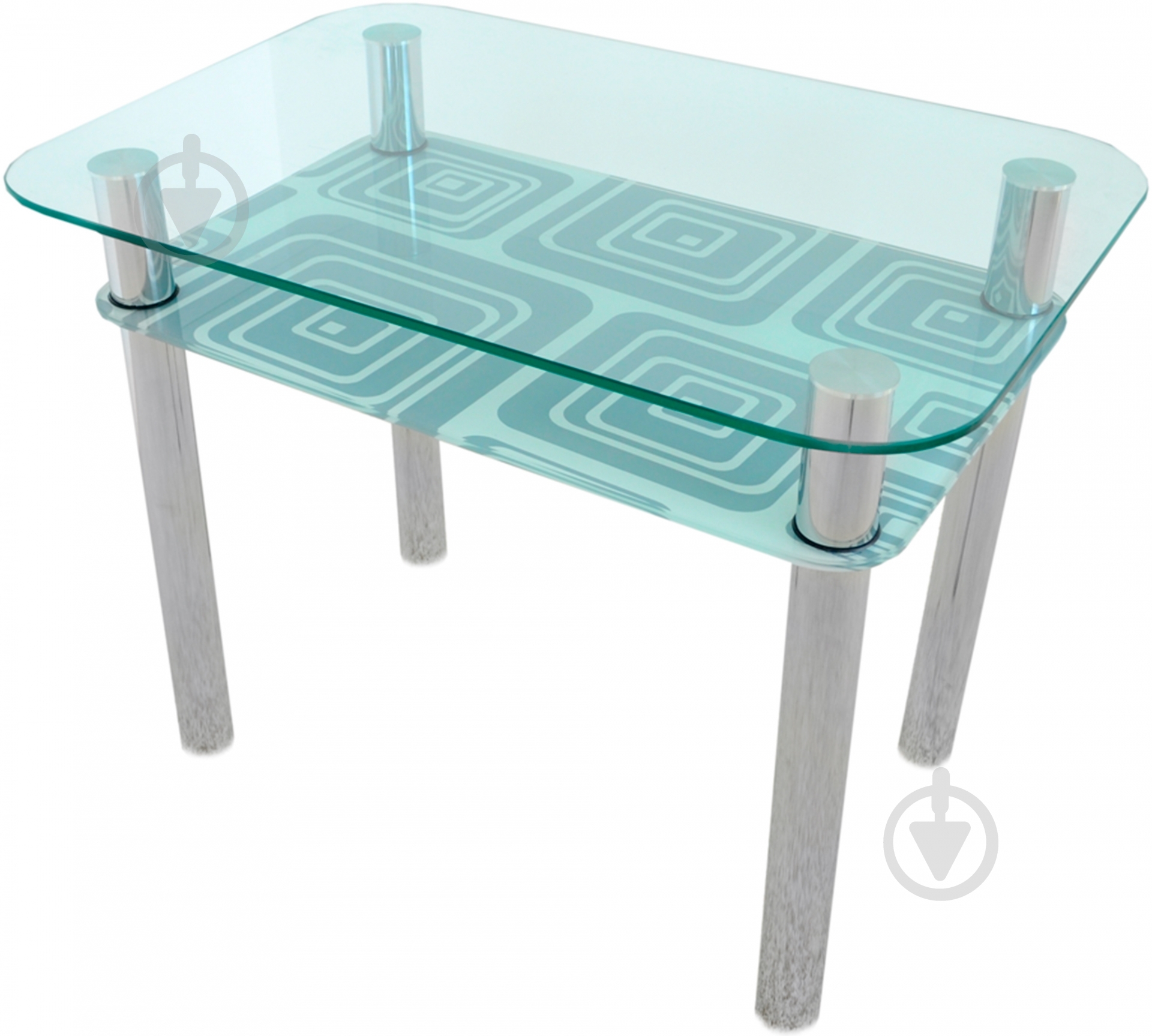 Стол обеденный Maximum DT R Лабиринт с полкой - фото 1 Стол обеденный Maximum DT R Лабиринт с полкой - фото 1