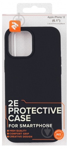 Чохол 2E для Apple iPhone 12 / Apple iPhone 12 Pro (2E-IPH-12PR-OCLS-BK) black - фото 3 Чохол 2E для Apple iPhone 12 / Apple iPhone 12 Pro (2E-IPH-12PR-OCLS-BK) black - фото 3