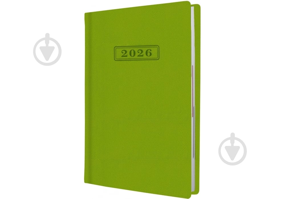 Дневник датированный SQUARE Optima A5 2026 фисташковый - фото 1