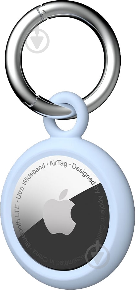 Чехол UAG для Apple AirTags Dot Keychain Soft Blue - фото 1