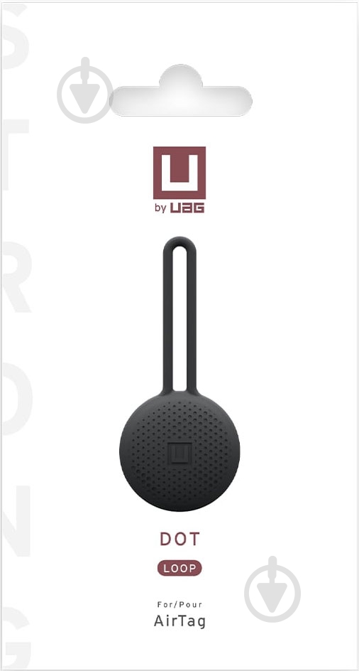 Чохол UAG для Apple AirTags Dot Loop Black - фото 5 Чохол UAG для Apple AirTags Dot Loop Black - фото 5