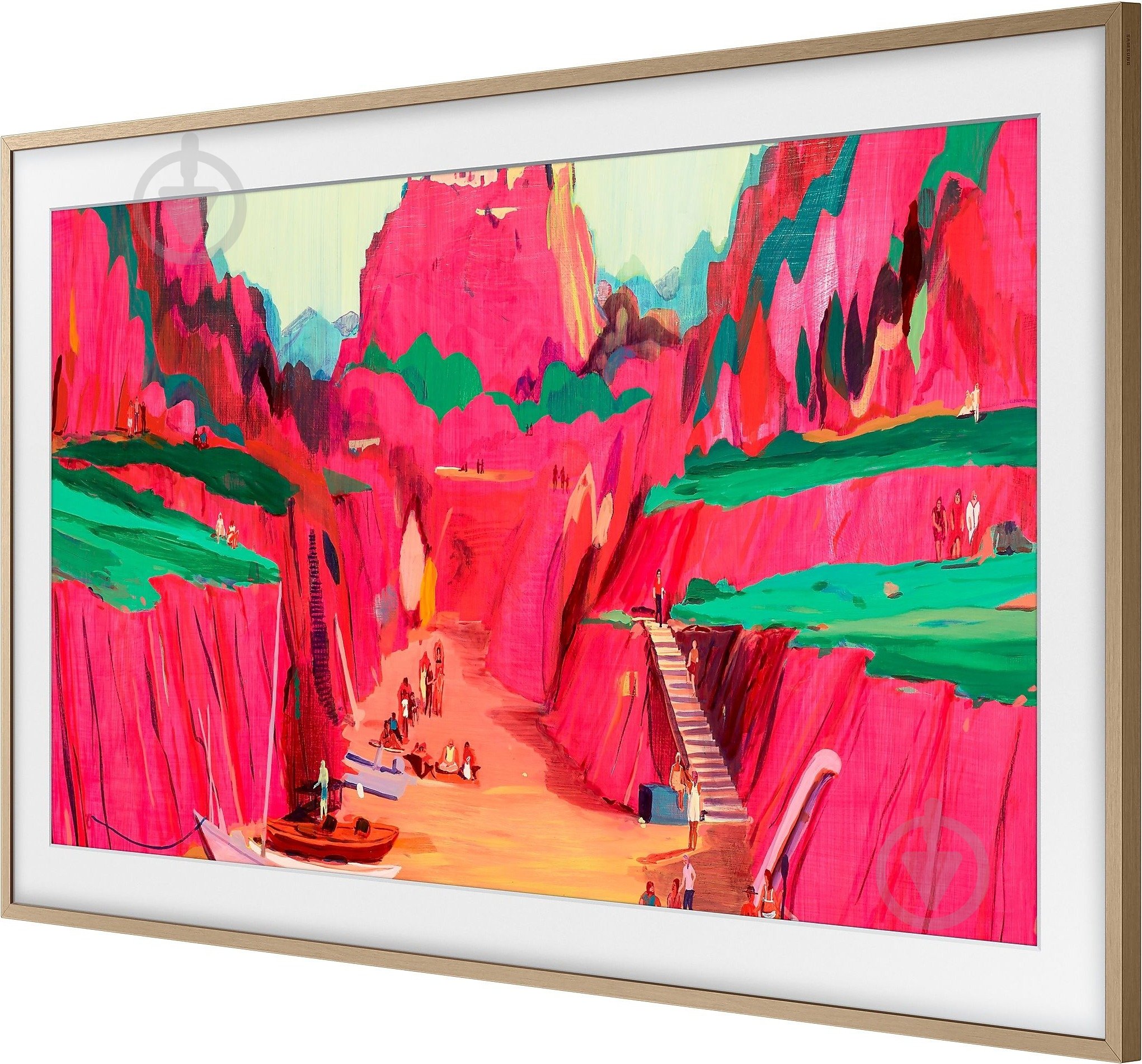 Рамка Samsung сменная для ТВ The Frame 65" teak (VG-SCFF65TKBRU) - фото 1 Рамка Samsung сменная для ТВ The Frame 65" teak (VG-SCFF65TKBRU) - фото 1