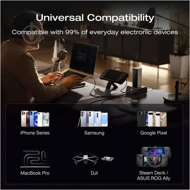 Повербанк EcoFlow RAPID Pro 20000 mAh (EF-RAPIDPRO20K-EU) - фото 3