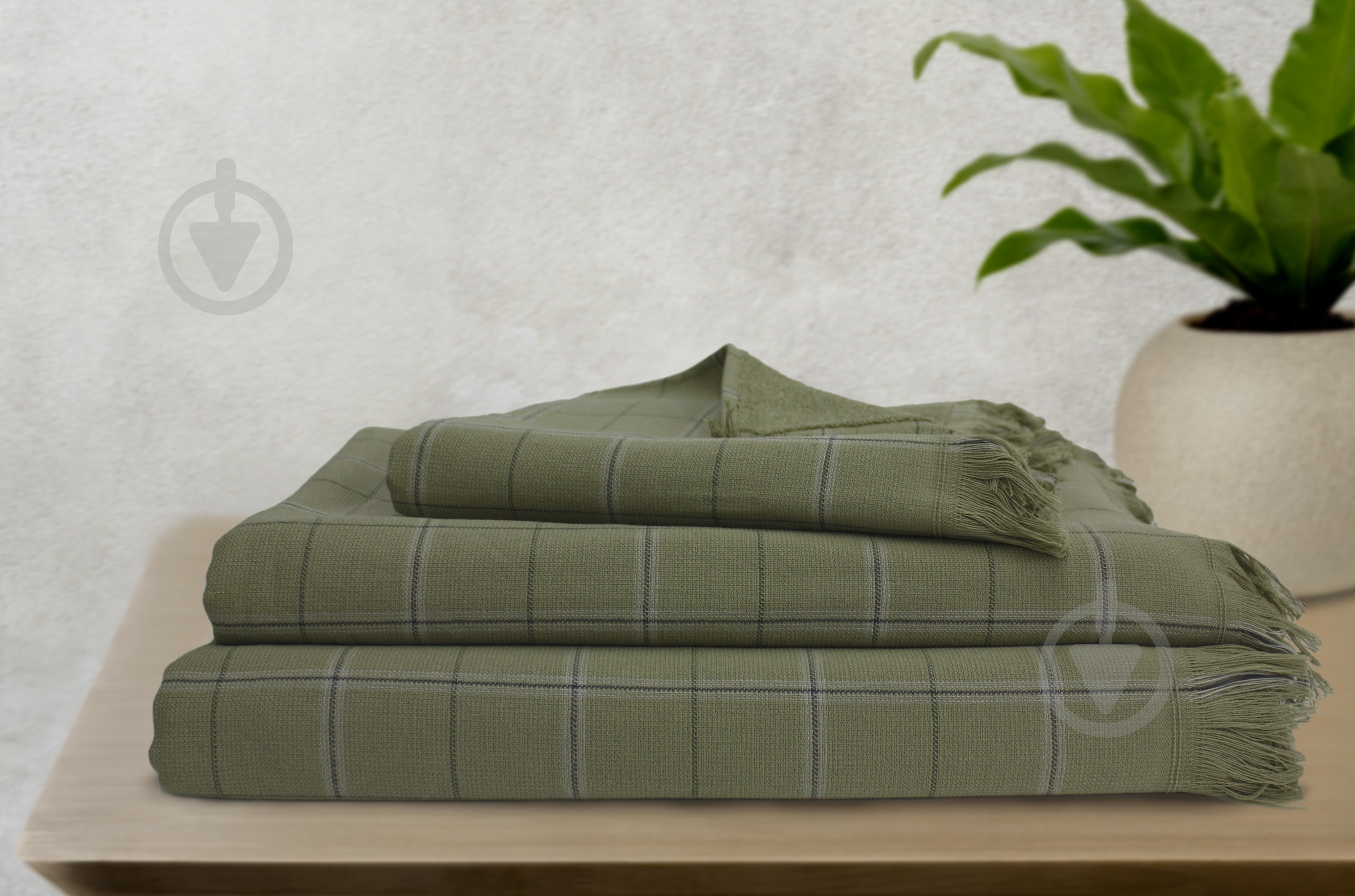 Полотенце Valongo 50x90 см зеленый Almeida - фото 1