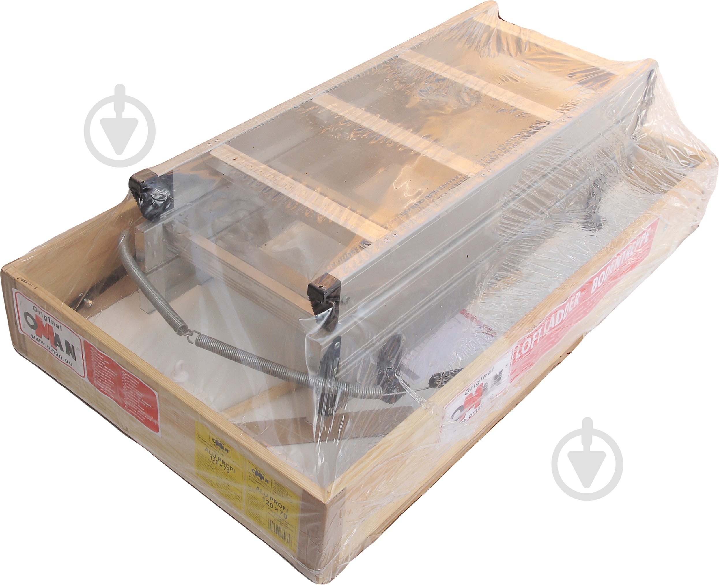 Лестница чердачная Oman AluProfi Extra H280 120x70 см - фото 9