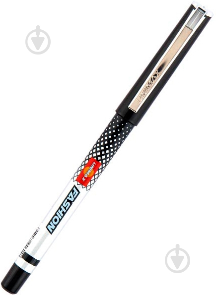 Ручка шариковая Unimax Fashion черная UX-121-01 - фото 2