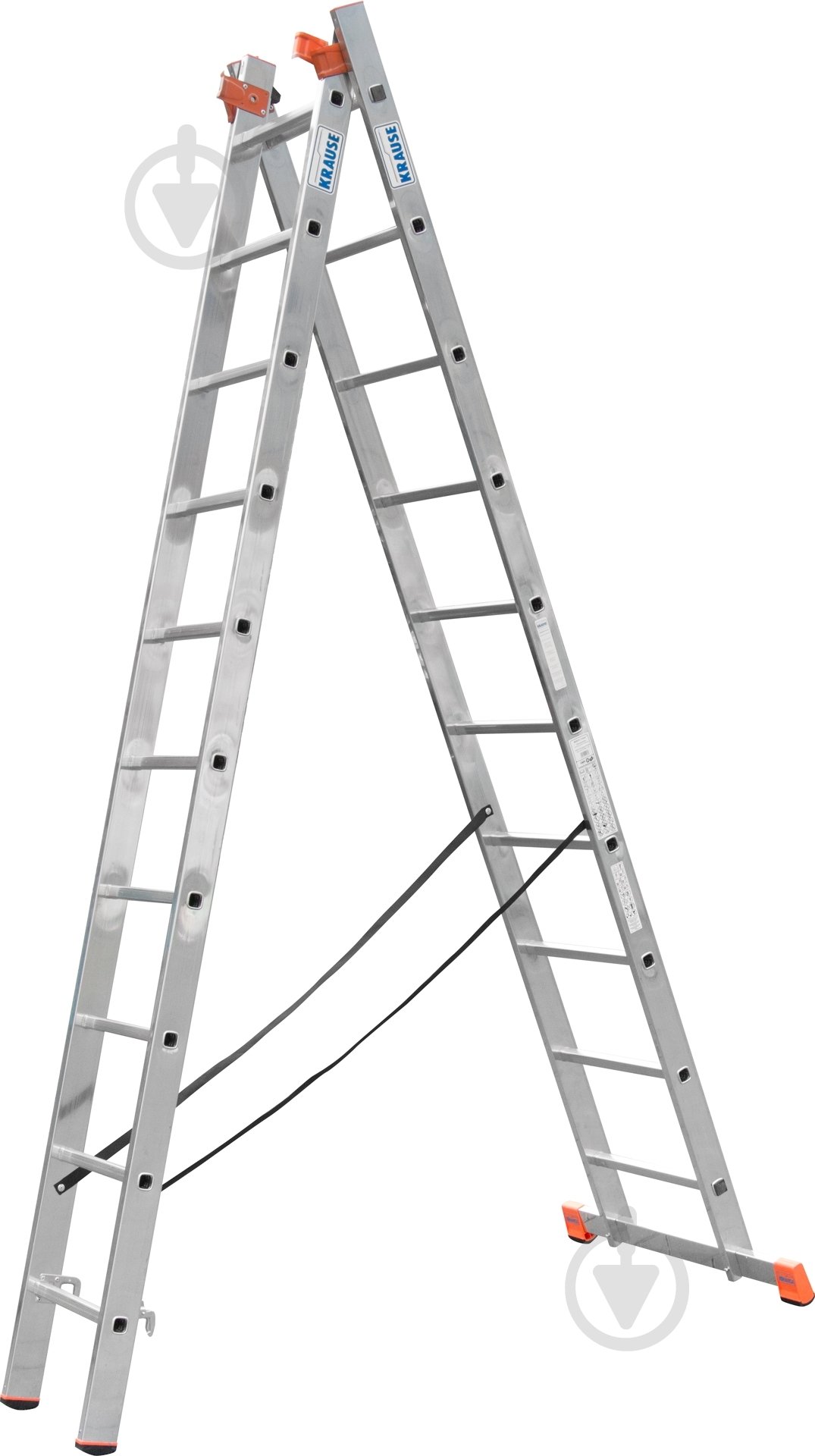Лестница 3-секционная универсальная Krause Tribilo 3x10 (129680) - фото 2