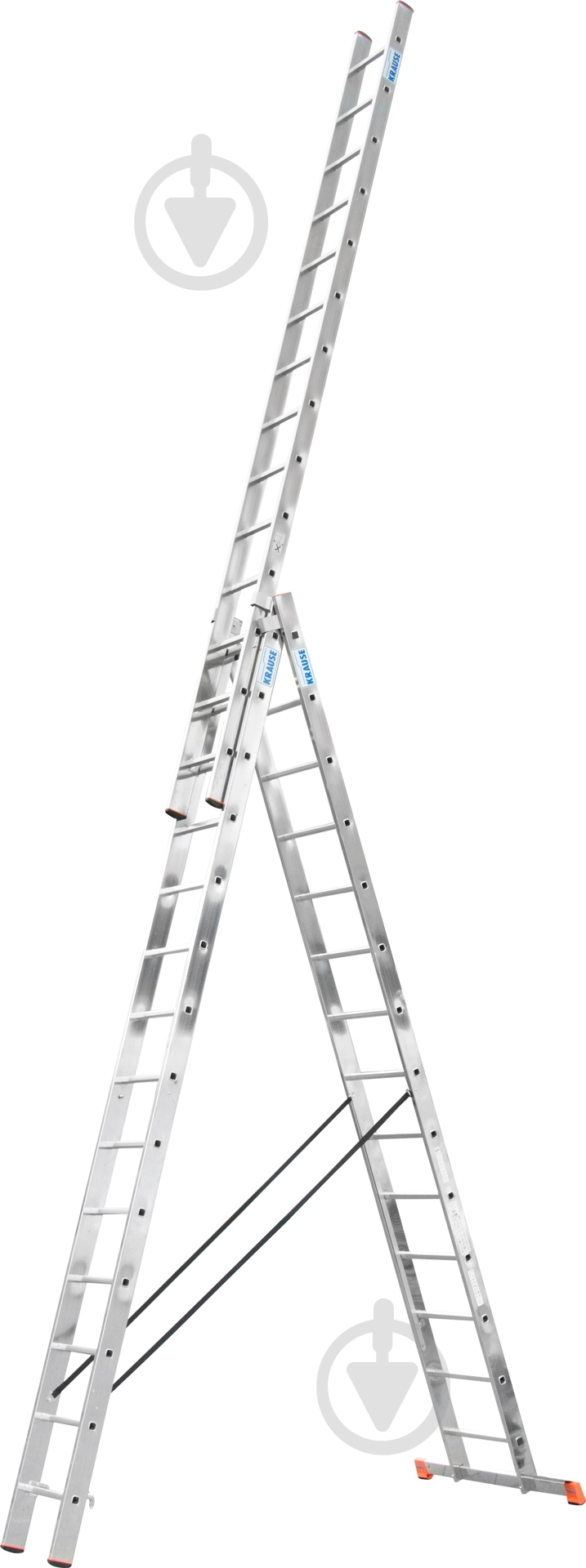 Лестница 3-секционная универсальная Krause Tribilo 3x14 (129727) - фото 1