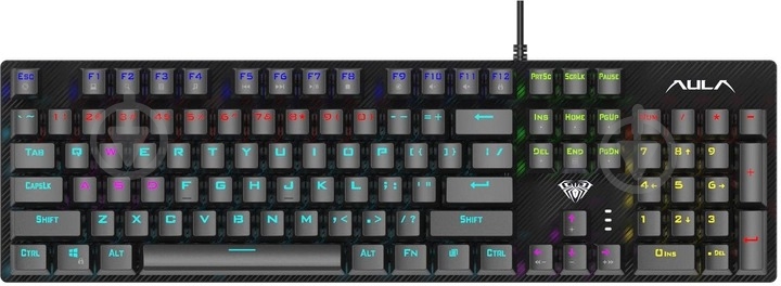 Клавиатура игровая Aula MP-WFFM (6948391202235) black - фото 1