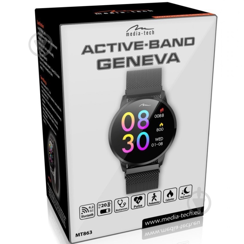 Смарт-часы Media-Tech MT863 black (MT863) - фото 5 Смарт-часы Media-Tech MT863 black (MT863) - фото 5