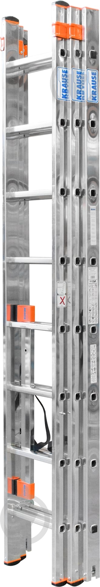 Лестница 3-секционная универсальная Krause Tribilo 3x8 (129666) - фото 6