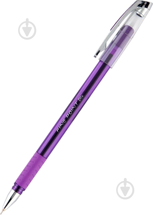 Ручка кулькова Unimax Fine Point Dlx UX-111 фіолетова (UX-111-11) - фото 1