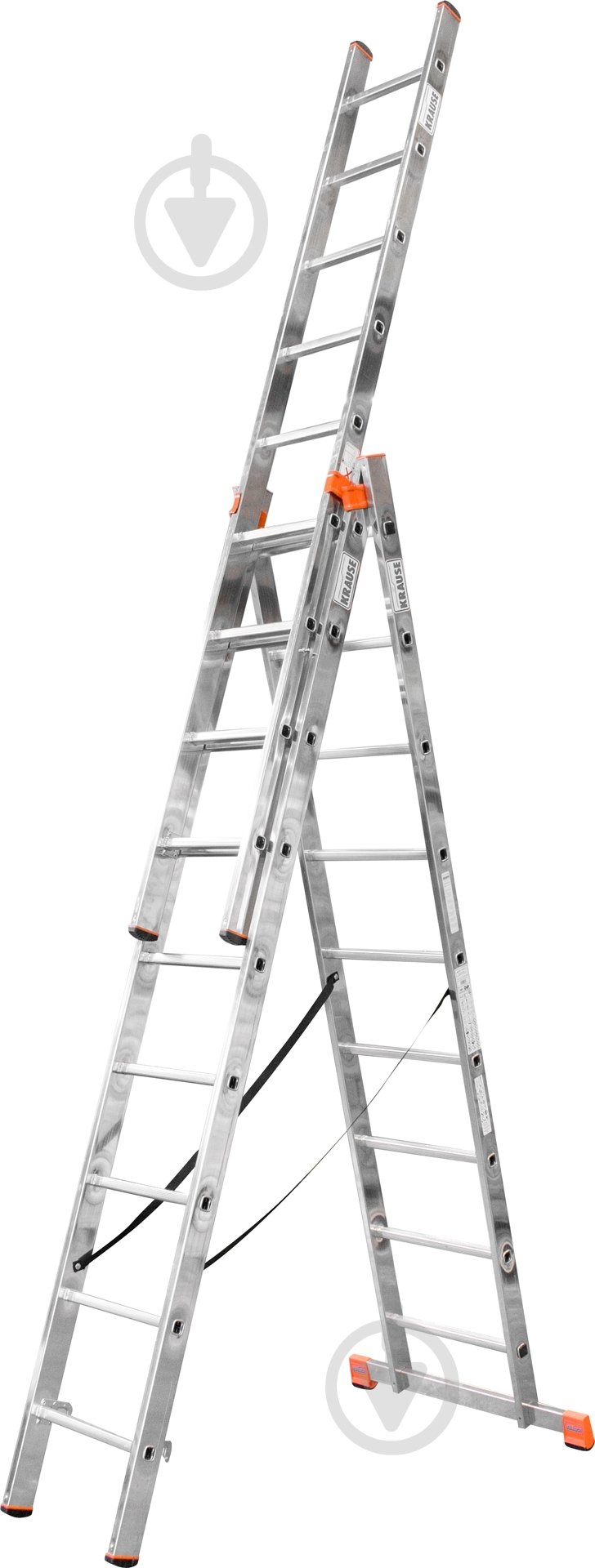Лестница 3-секционная универсальная Krause Tribilo 3x9 (129673) - фото 1