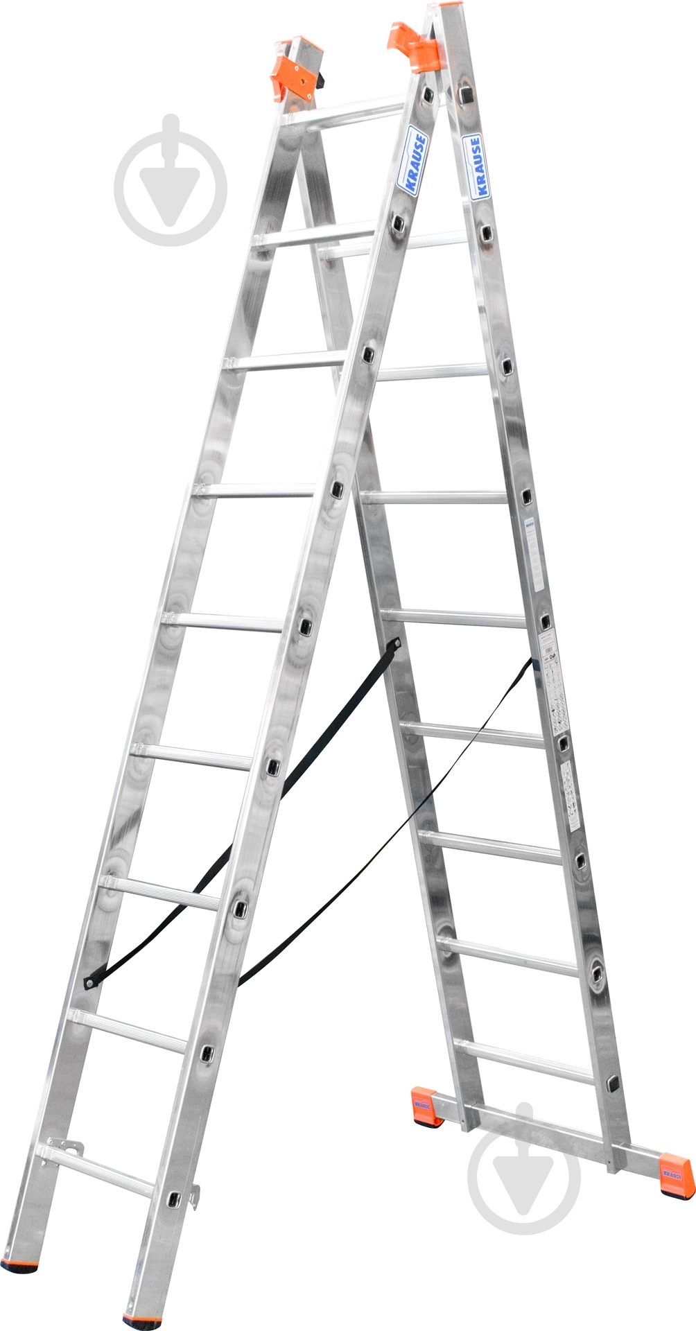Лестница 3-секционная универсальная Krause Tribilo 3x9 (129673) - фото 2