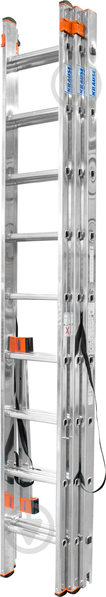 Лестница 3-секционная универсальная Krause Tribilo 3x9 (129673) - фото 6