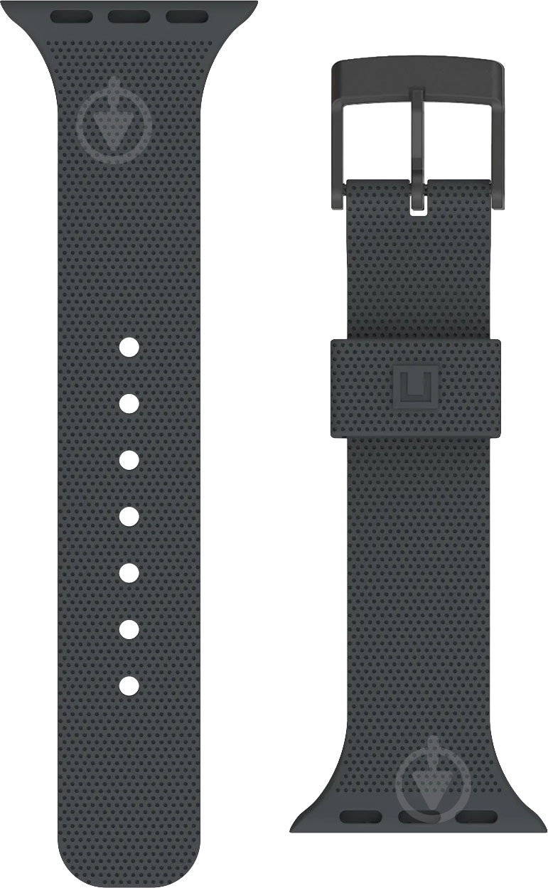 Ремінець UAG Dot Silicone Apple Watch 40/38 black 19248K314040 - фото 1 Ремінець UAG Dot Silicone Apple Watch 40/38 black 19248K314040 - фото 1