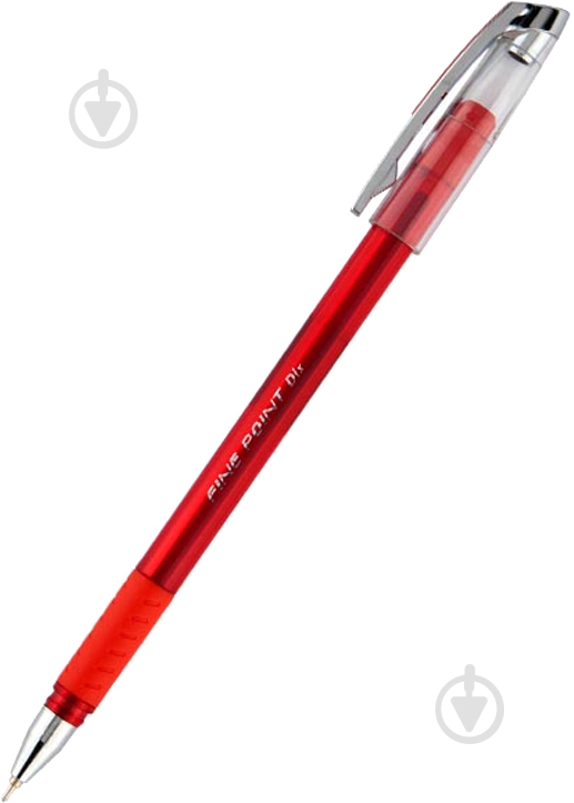 Ручка кулькова Unimax Fine Point Dlx UX-111 червона (UX-111-06) - фото 1