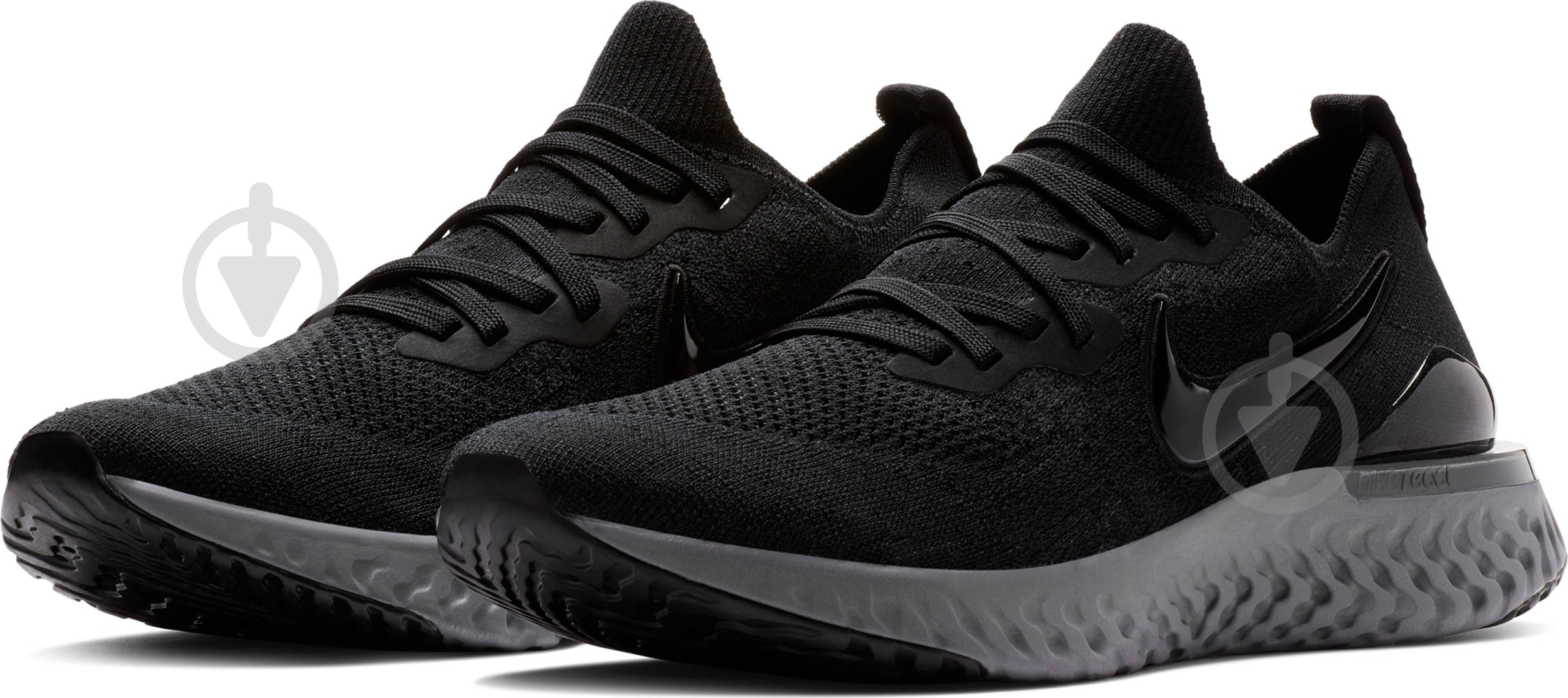 Кроссовки мужские Nike EPIC REACT FLYKNIT 2 BQ8928-001 р.47,5 черные - фото 1