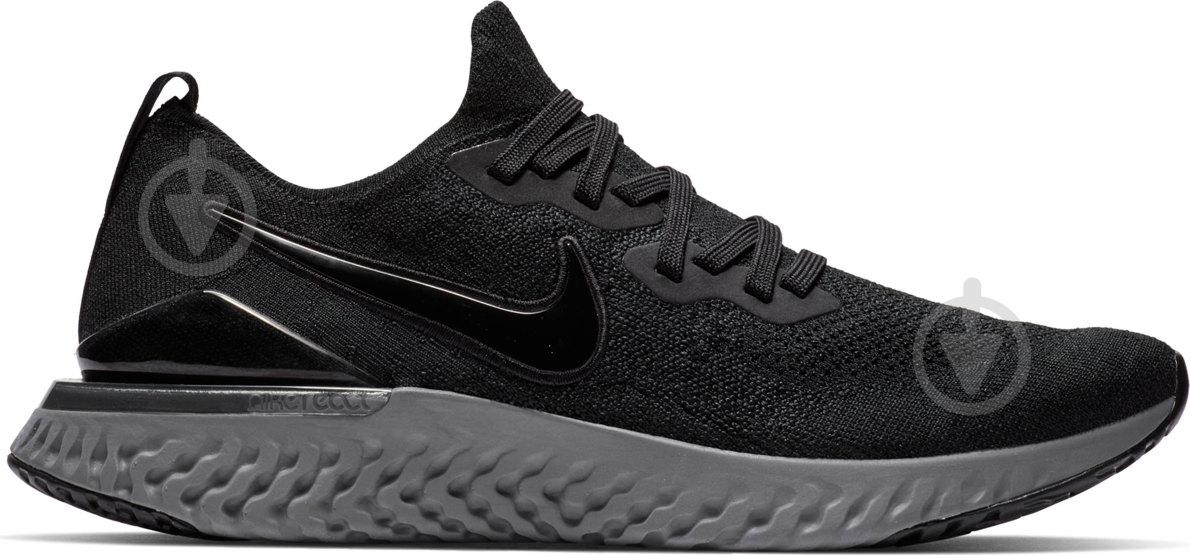 Кроссовки мужские Nike EPIC REACT FLYKNIT 2 BQ8928-001 р.47,5 черные - фото 3