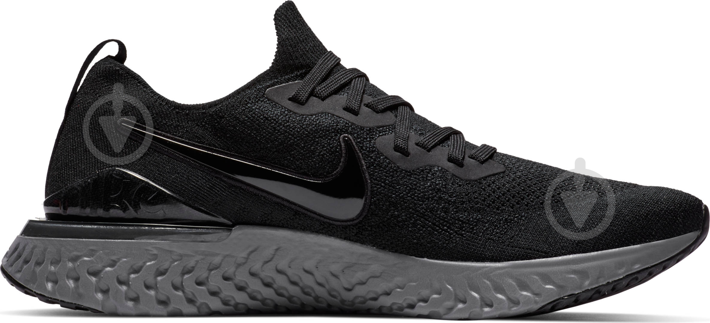 Кроссовки мужские Nike EPIC REACT FLYKNIT 2 BQ8928-001 р.47,5 черные - фото 4