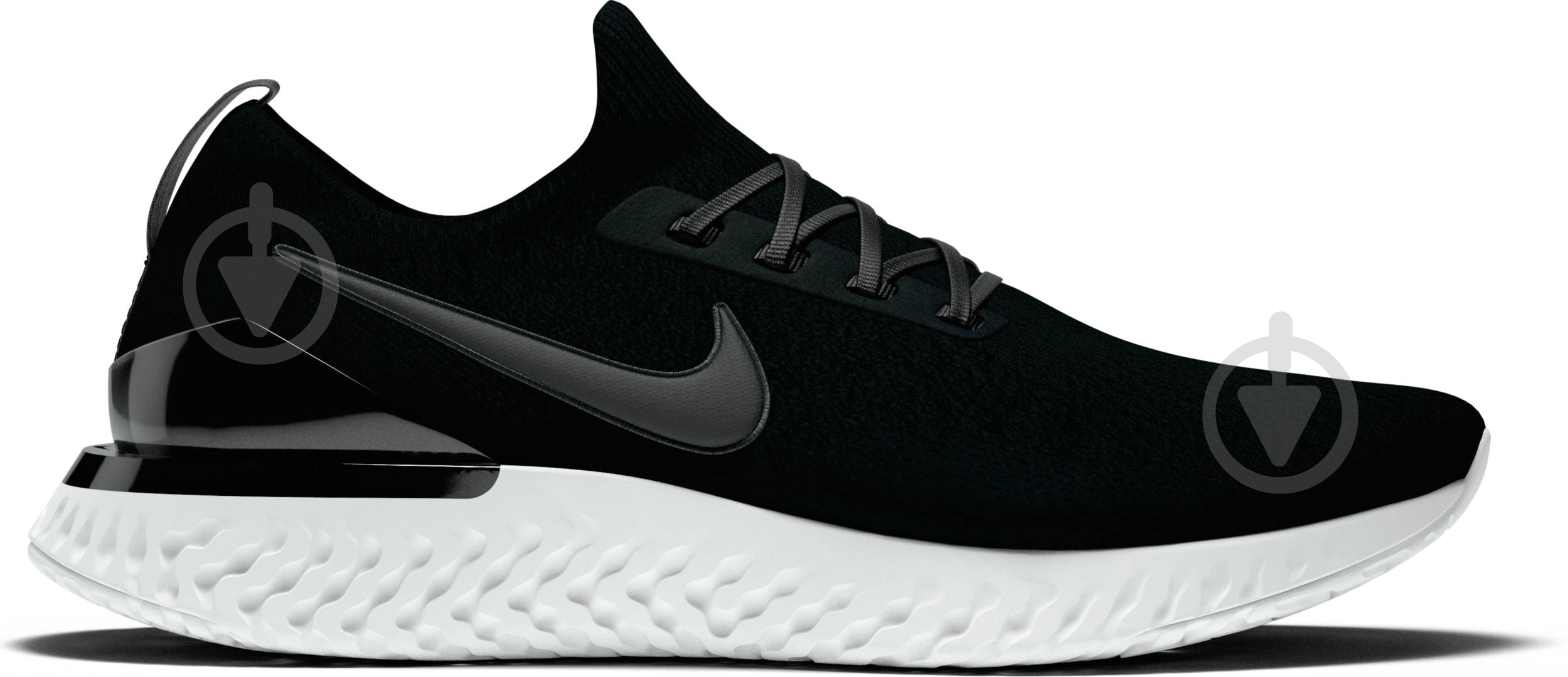 Кроссовки мужские Nike EPIC REACT FLYKNIT 2 BQ8928-001 р.47,5 черные - фото 5