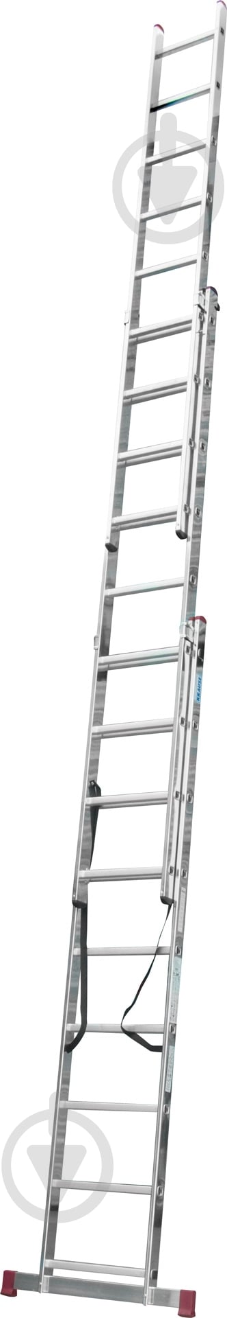 Лестница 3-секционная универсальная Krause Corda 3x9 (030399) - фото 3