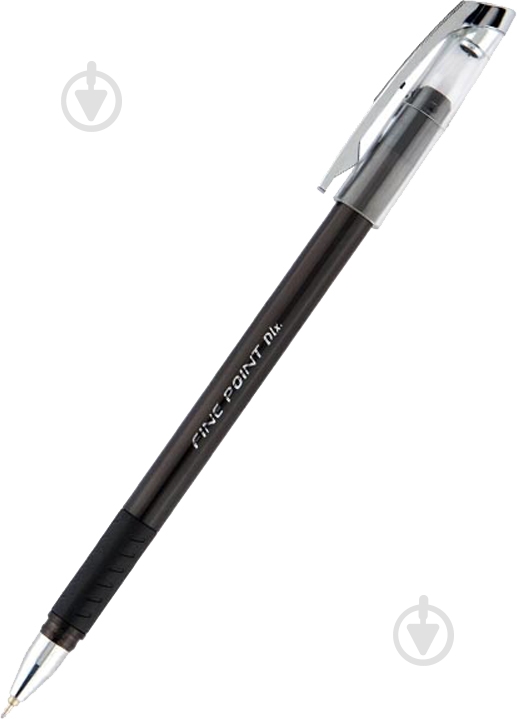 Ручка кулькова Unimax Fine Point Dlx UX-111 чорна (UX-111-01) - фото 1