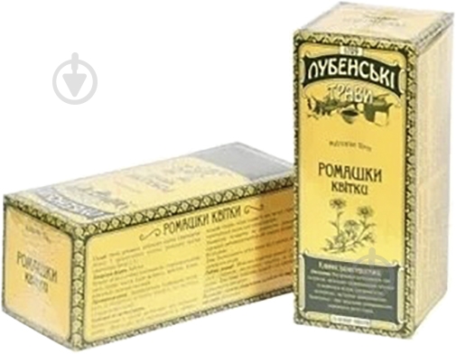 Ромашки квітки по 1.5 г №20 у фільтр-пакетах Любенські фіточай - фото 1