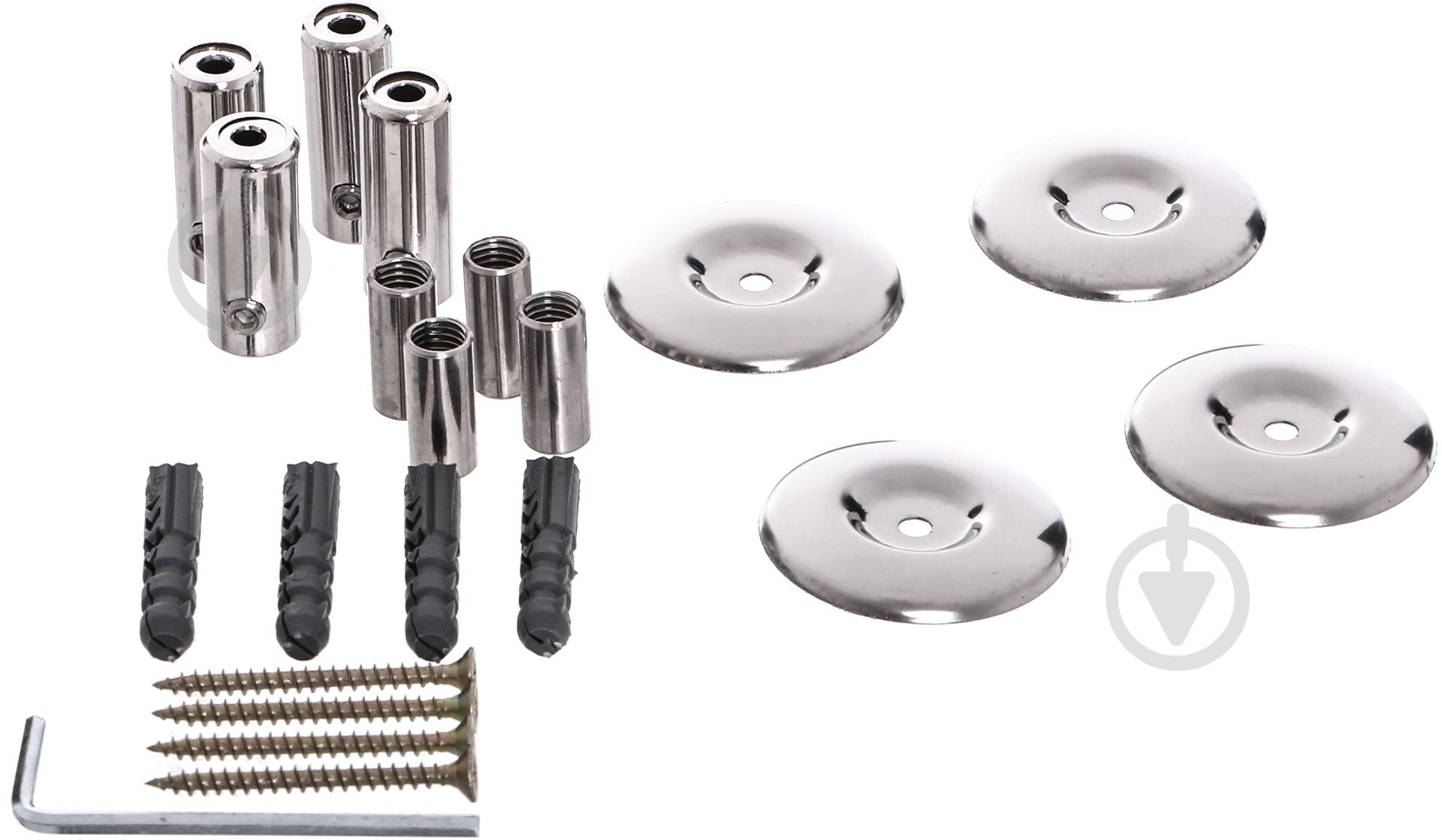 Комплект креплений Laris для полотенцесушителя РС 35 мм - фото 2 Комплект креплений Laris для полотенцесушителя РС 35 мм - фото 2