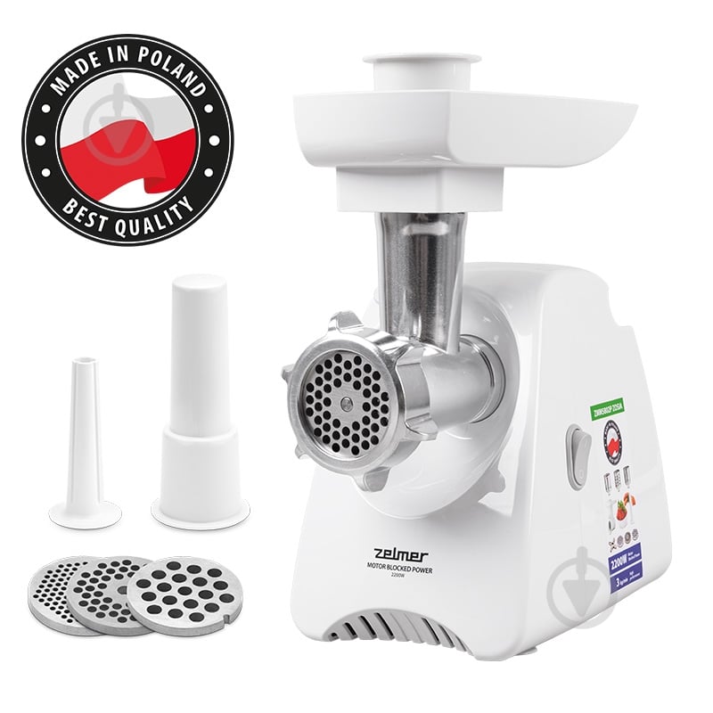Мясорубка Zelmer ZMM5801P Zosia - фото 2