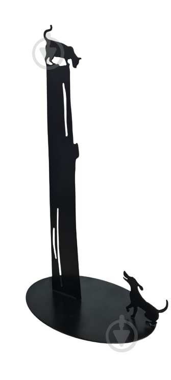 Держатель для бумажных полотенец Кот и пес - фото 1