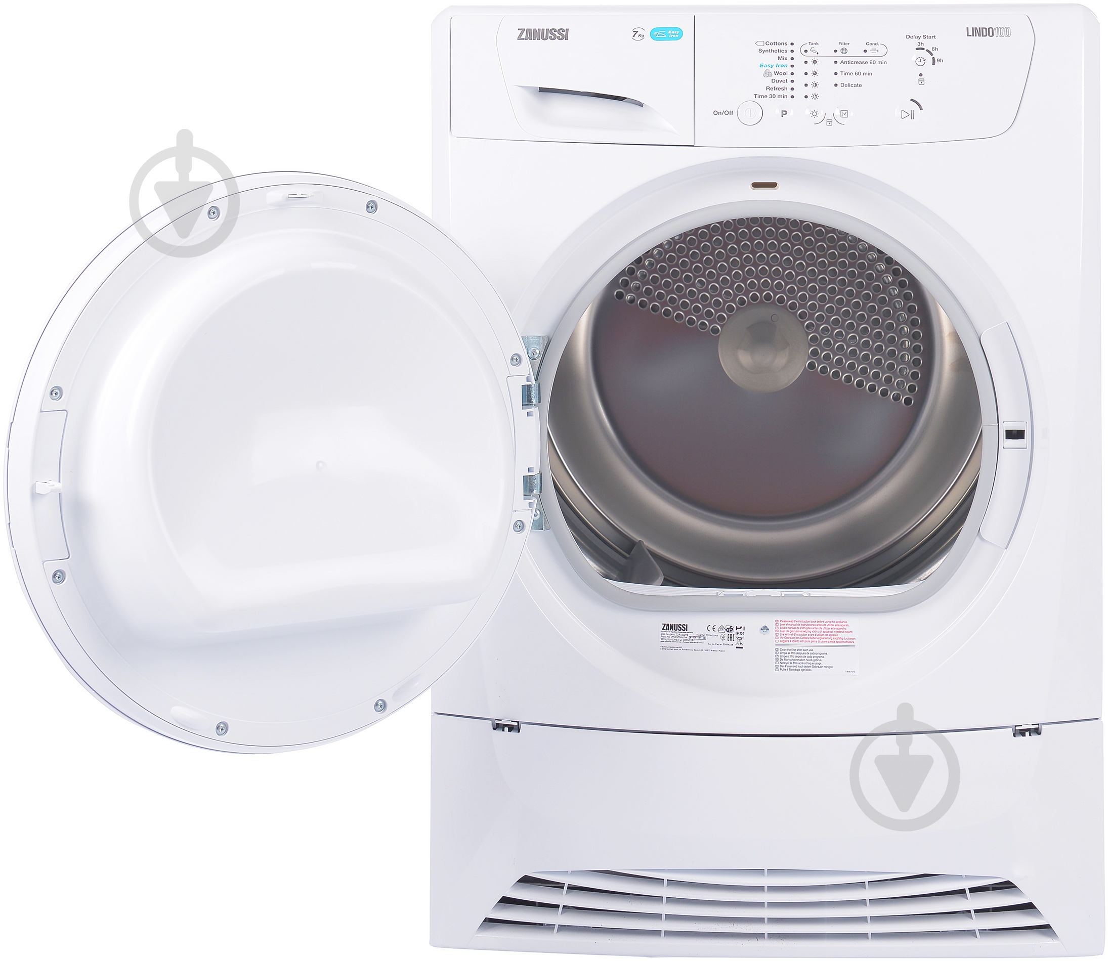 Сушильная машина Zanussi ZDP7202PZ - фото 8 Сушильная машина Zanussi ZDP7202PZ - фото 8