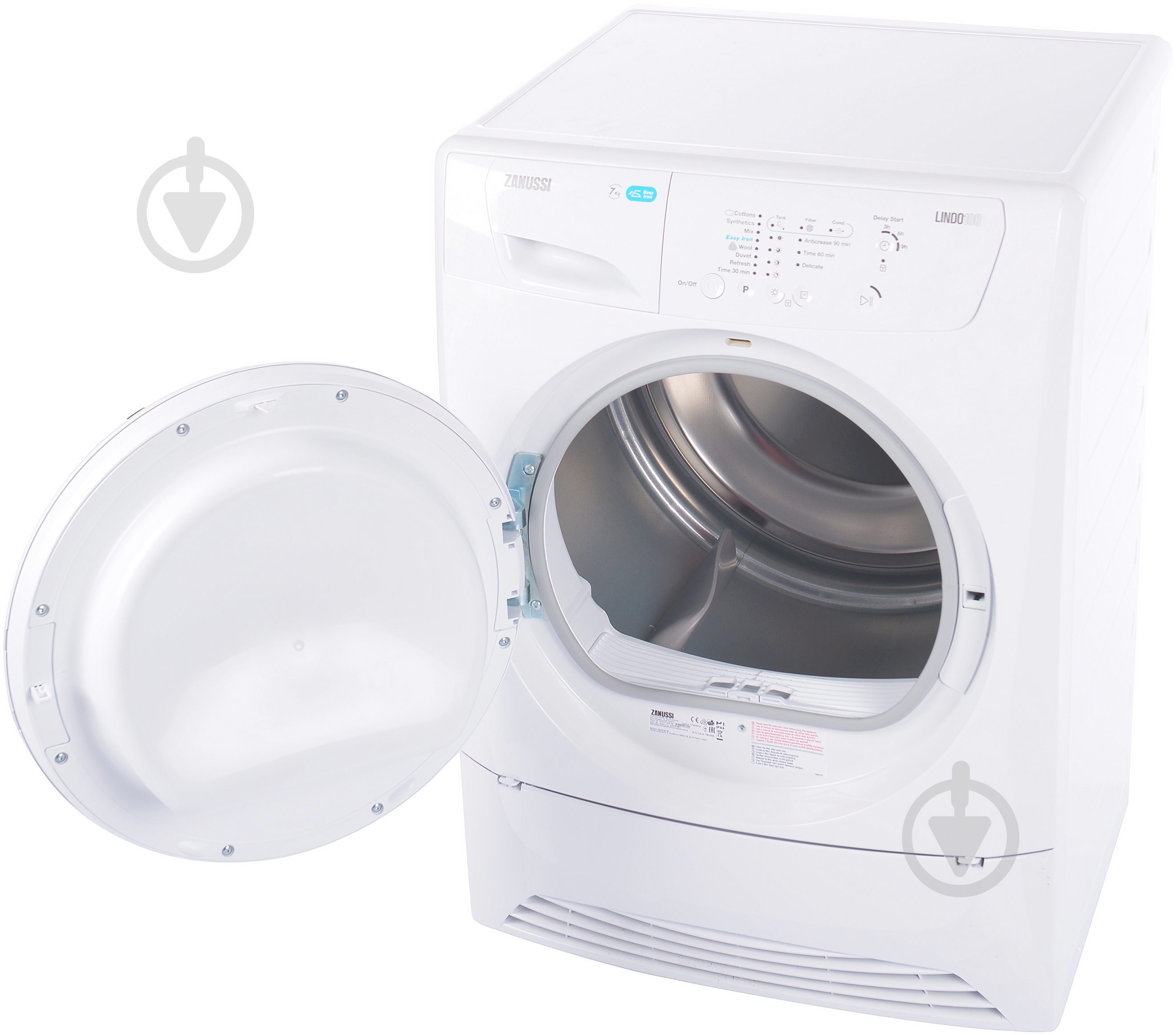 Сушильная машина Zanussi ZDP7202PZ - фото 7 Сушильная машина Zanussi ZDP7202PZ - фото 7