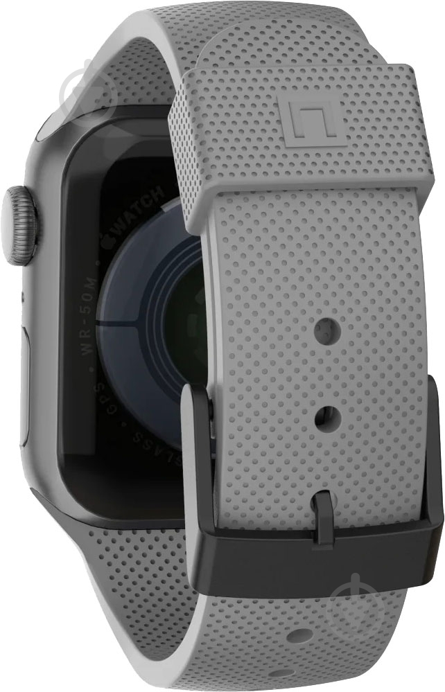 Ремешок UAG Dot Silicone Apple Watch 44/42 grey 19249K313030 - фото 6