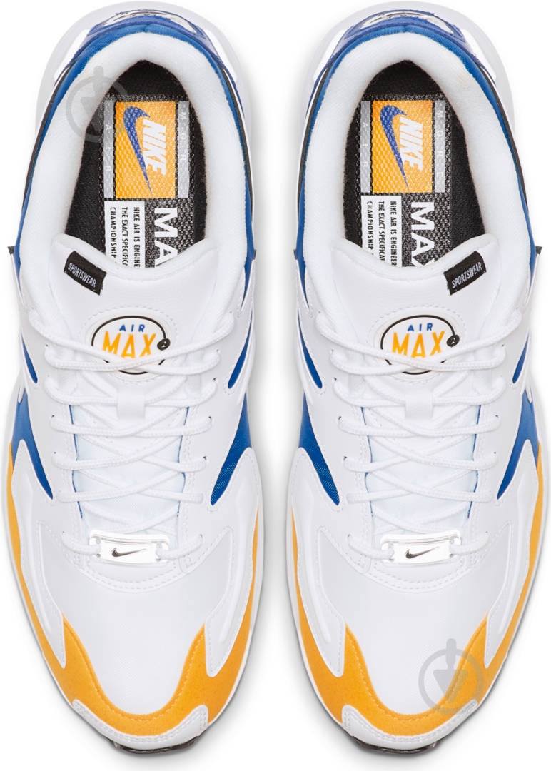 Кросівки чоловічі Nike AIR MAX2 LIGHT PRM BV0987-102 р.41 білі - фото 6