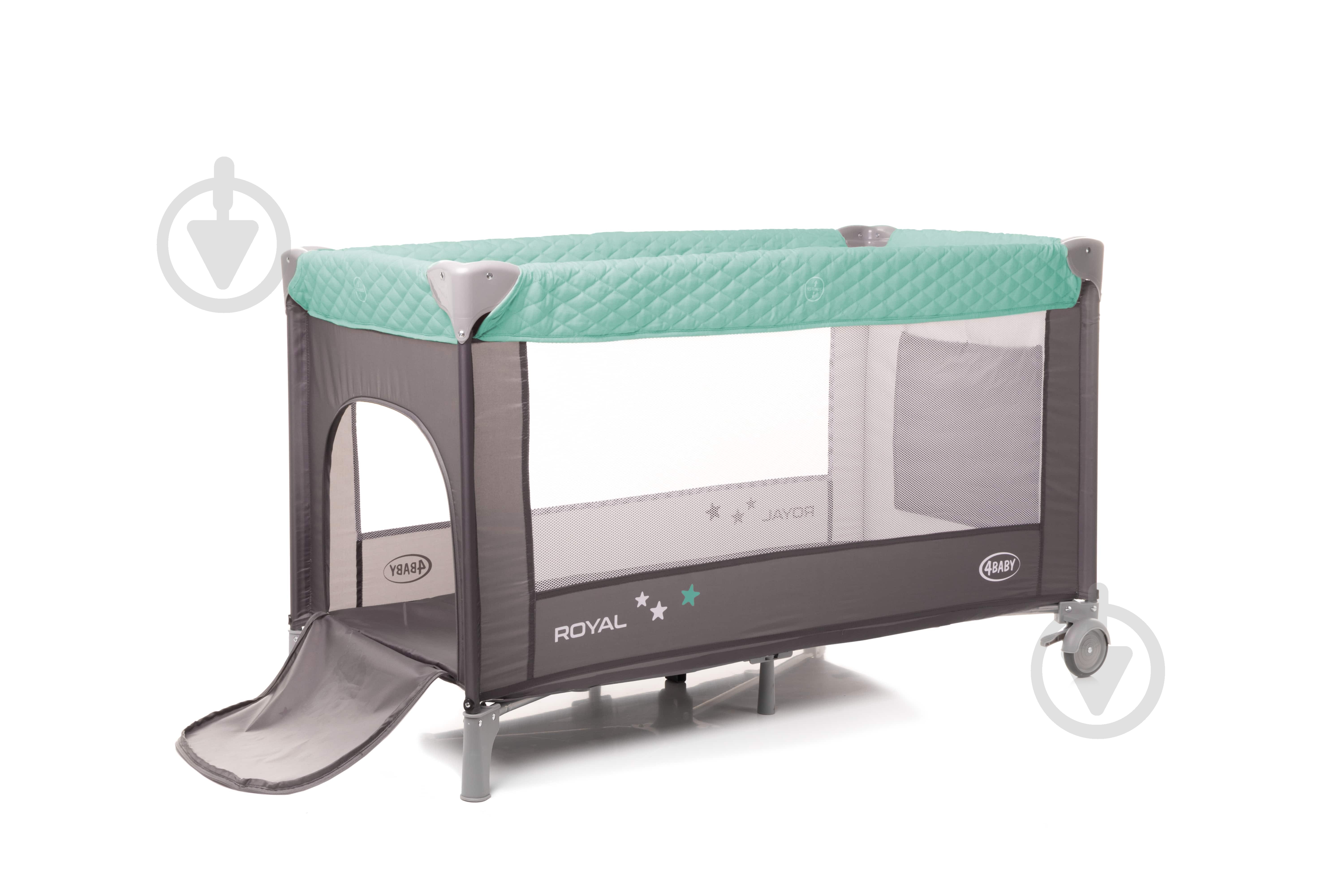 Манеж-кровать 4Baby Royal green 4RO2 - фото 11