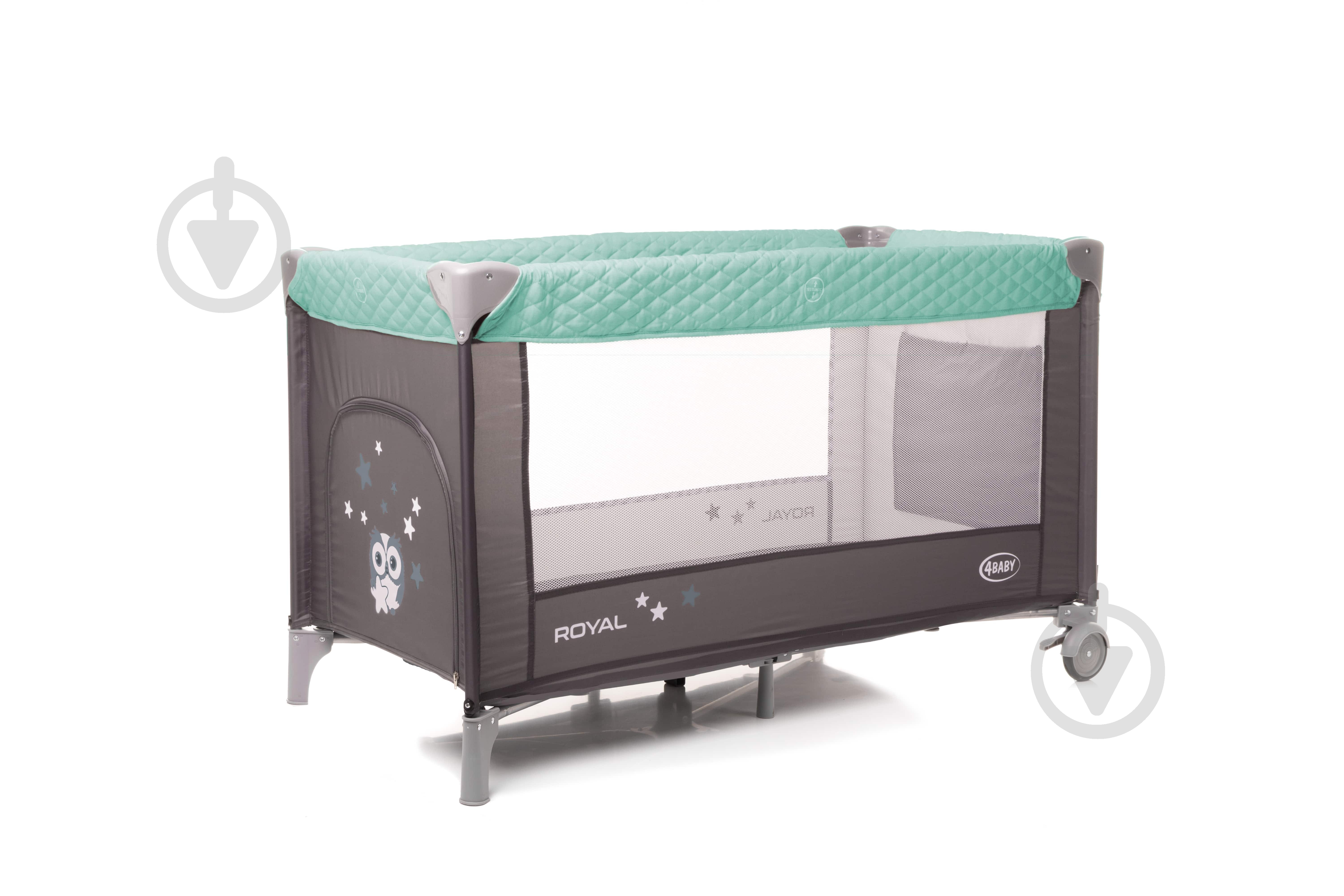 Манеж-кровать 4Baby Royal green 4RO2 - фото 2