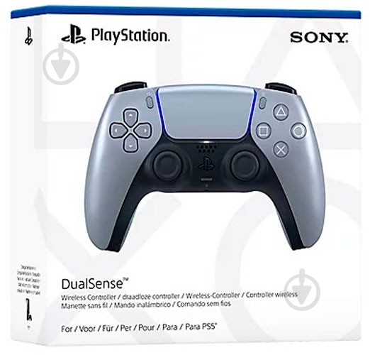 Геймпад беспроводной Sony Dualsense для PS5 Sterling Silver - фото 5