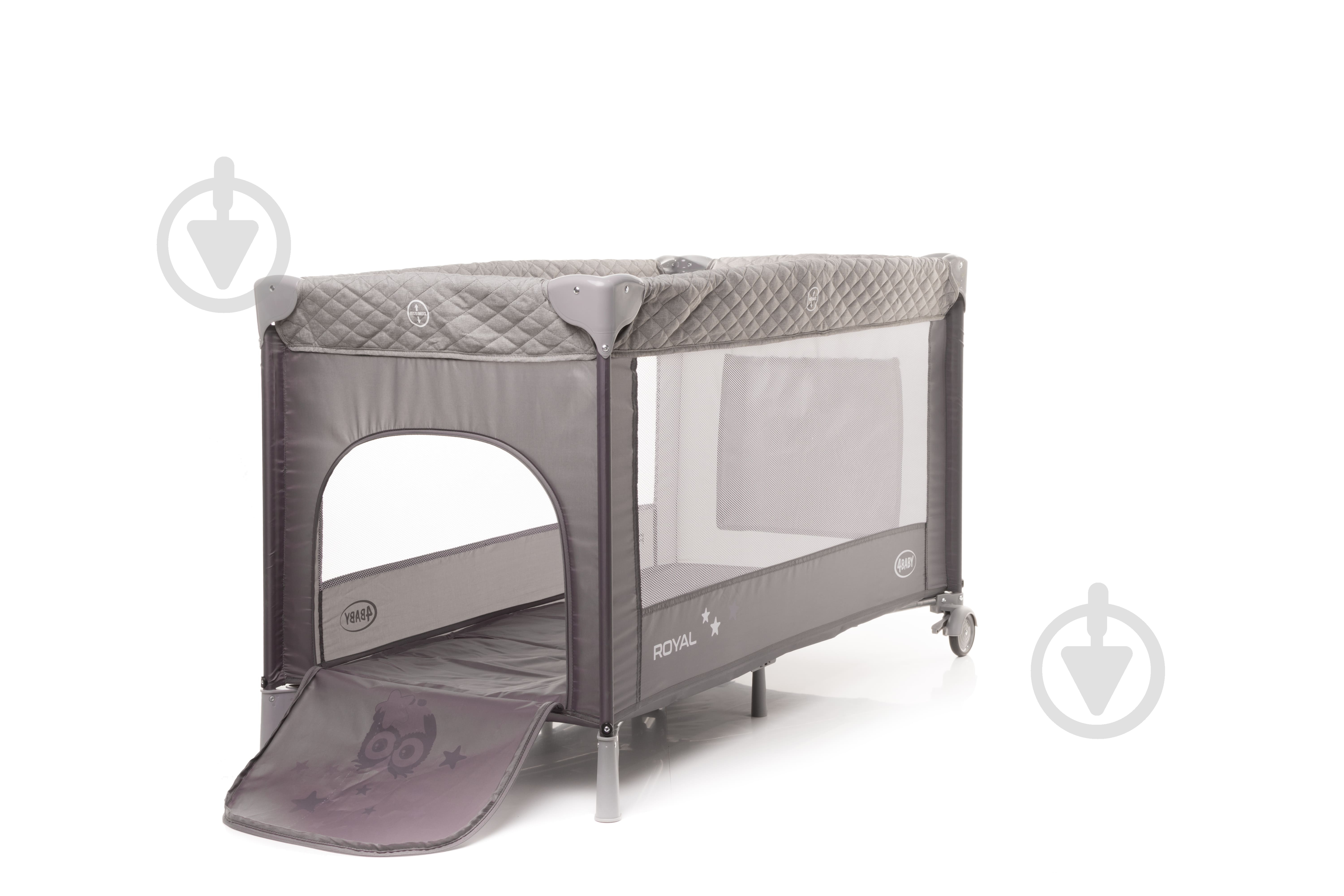 Манеж-кровать 4Baby Royal grey 4RO1 - фото 14