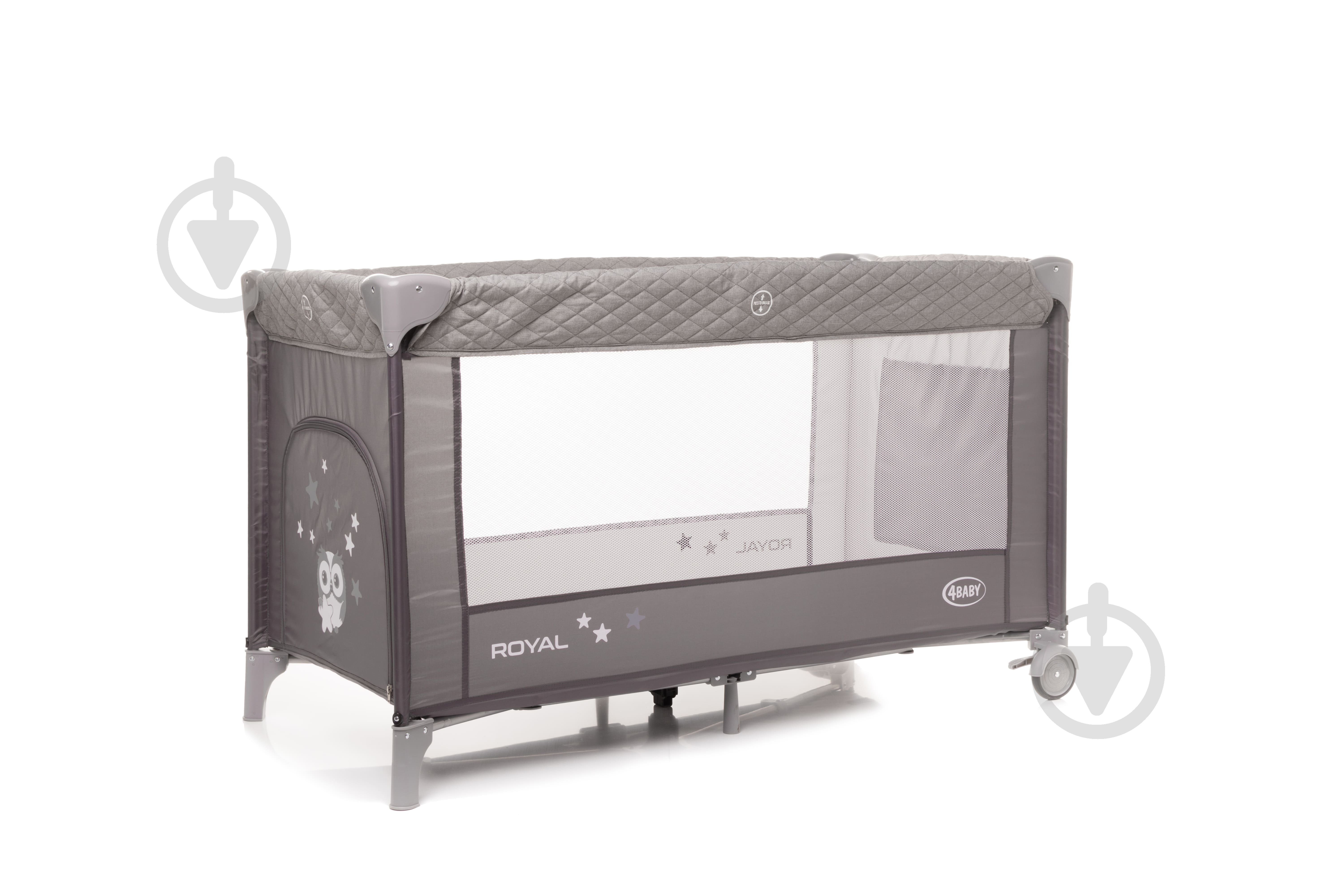 Манеж-кровать 4Baby Royal grey 4RO1 - фото 15